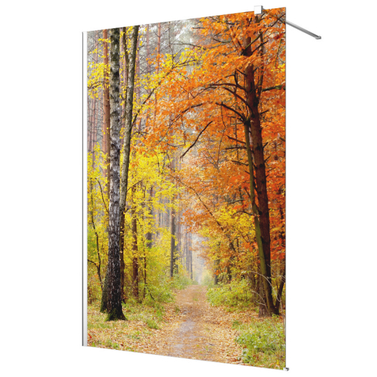 Vinilo Adhesivo para mampara de ducha esmerilado - Otoño
