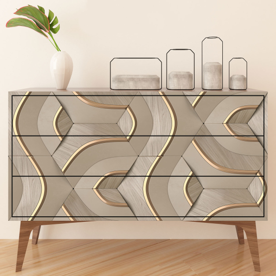 Vinilo Adhesivo para muebles - Efecto 3D