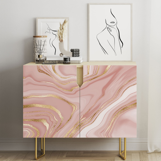 Vinilo Adhesivo para muebles - Efecto Marmoleado