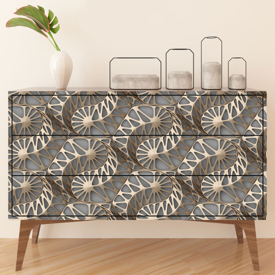 Vinilo Adhesivo para muebles - Espirales 3D