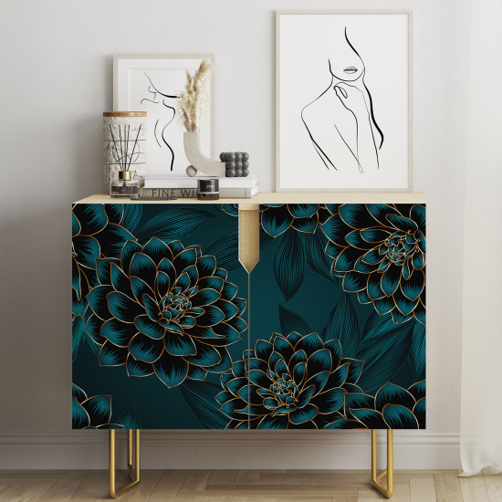 Vinilo Adhesivo para muebles - Flores