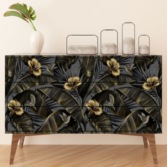 Vinilo Adhesivo para muebles - Flores