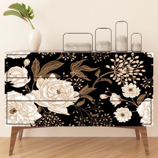 Vinilo Adhesivo para muebles - Flores