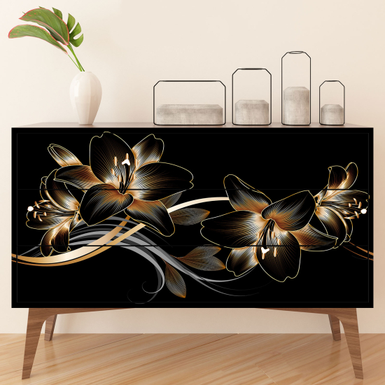 Vinilo Adhesivo para muebles - Flores