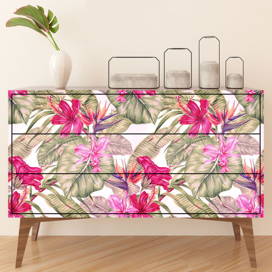 Vinilo Adhesivo para muebles - Flores