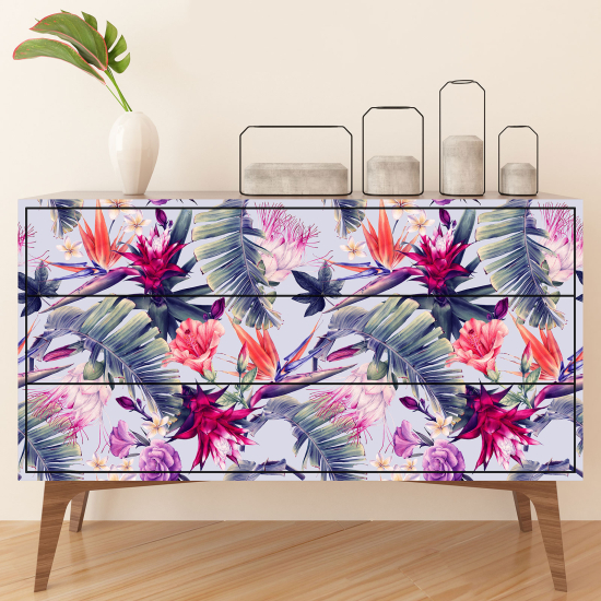 Vinilo Adhesivo para muebles - Flores