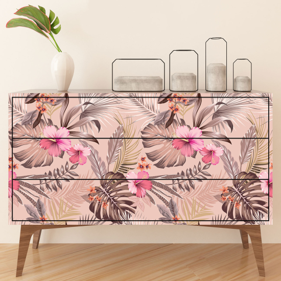 Vinilo Adhesivo para muebles - Flores
