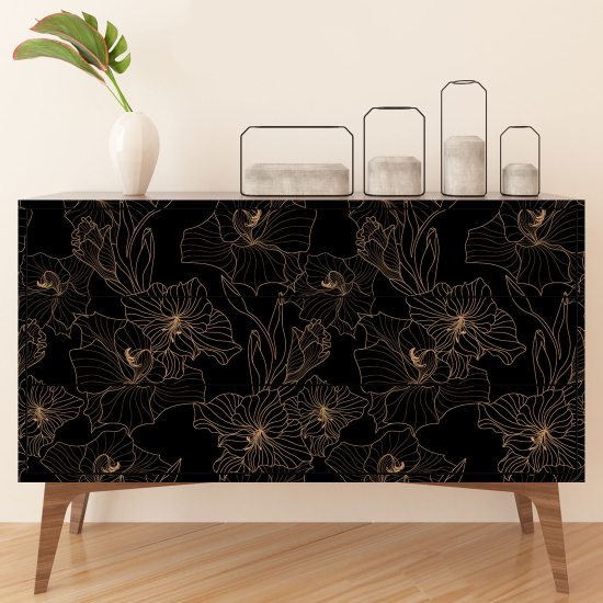 Vinilo Adhesivo para muebles - Flores