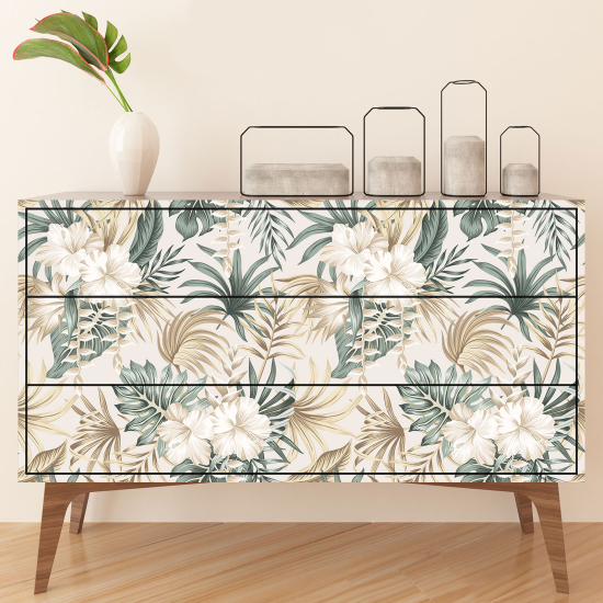 Vinilo Adhesivo para muebles - Flores