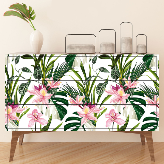 Vinilo Adhesivo para muebles - Flores