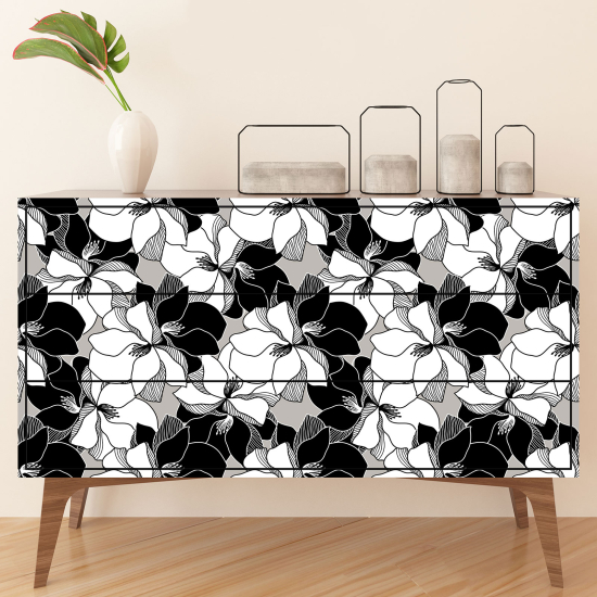 Vinilo Adhesivo para muebles - Flores