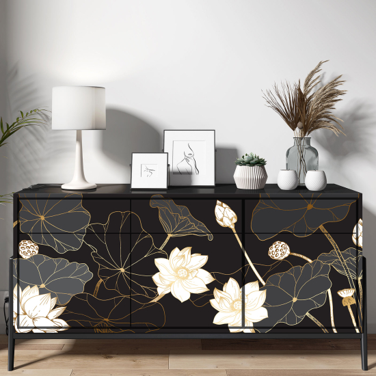 Vinilo Adhesivo para muebles - Flores