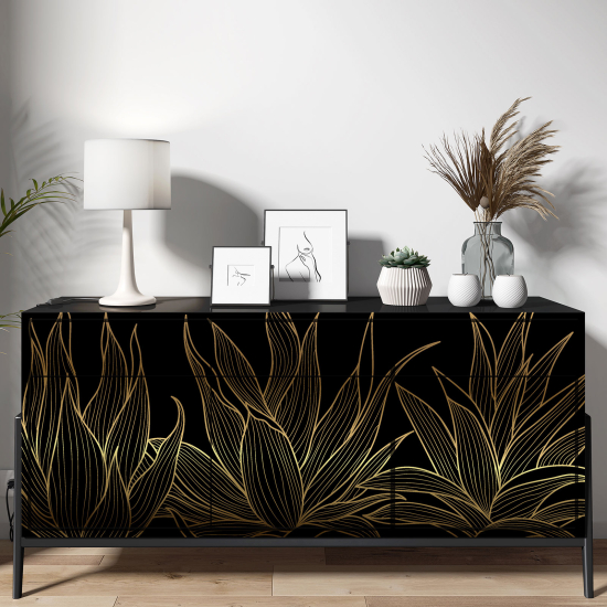 Vinilo Adhesivo para muebles - Flores