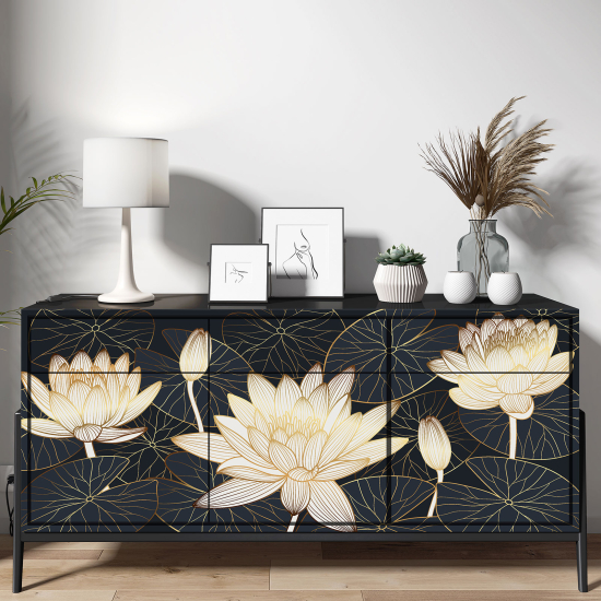 Vinilo Adhesivo para muebles - Flores