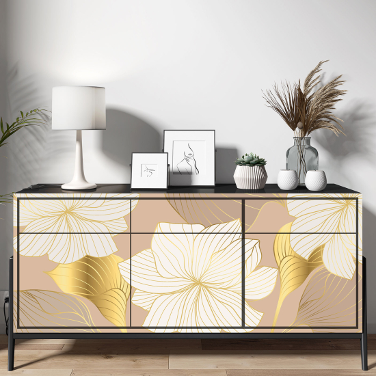 Vinilo Adhesivo para muebles - Flores