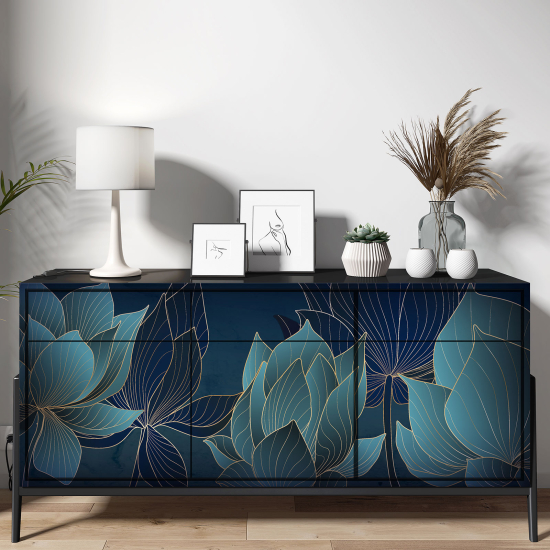 Vinilo Adhesivo para muebles - Flores