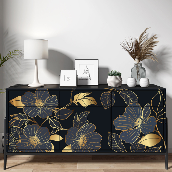 Vinilo Adhesivo para muebles - Flores