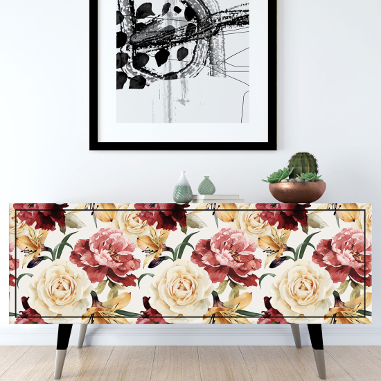 Vinilo Adhesivo para muebles - Flores