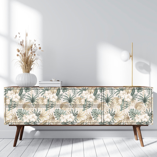 Vinilo Adhesivo para muebles - Flores