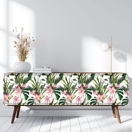 Vinilo Adhesivo para muebles - Flores