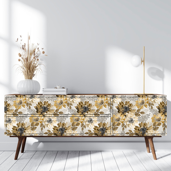 Vinilo Adhesivo para muebles - Flores