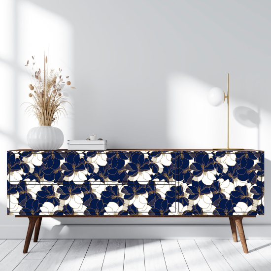 Vinilo Adhesivo para muebles - Flores