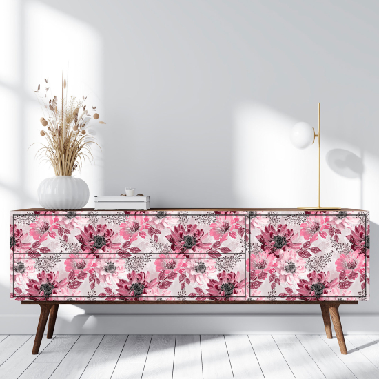 Vinilo Adhesivo para muebles - Flores