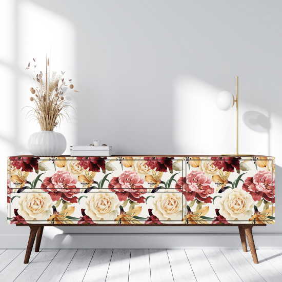 Vinilo Adhesivo para muebles - Flores