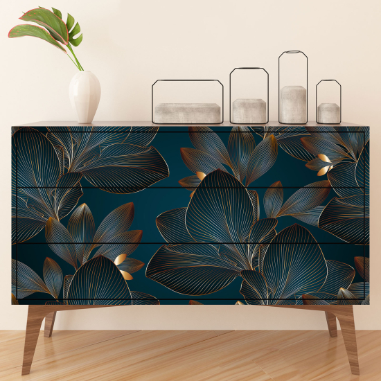 Vinilo Adhesivo para muebles - Hojas