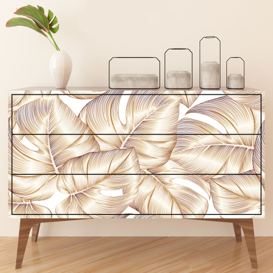 Vinilo Adhesivo para muebles - Hojas