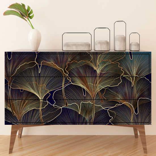 Vinilo Adhesivo para muebles - Hojas