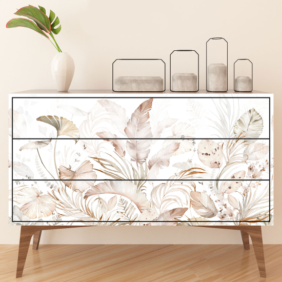 Vinilo Adhesivo para muebles - Hojas