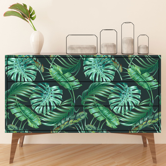 Vinilo Adhesivo para muebles - Hojas