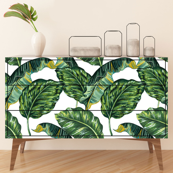 Vinilo Adhesivo para muebles - Hojas