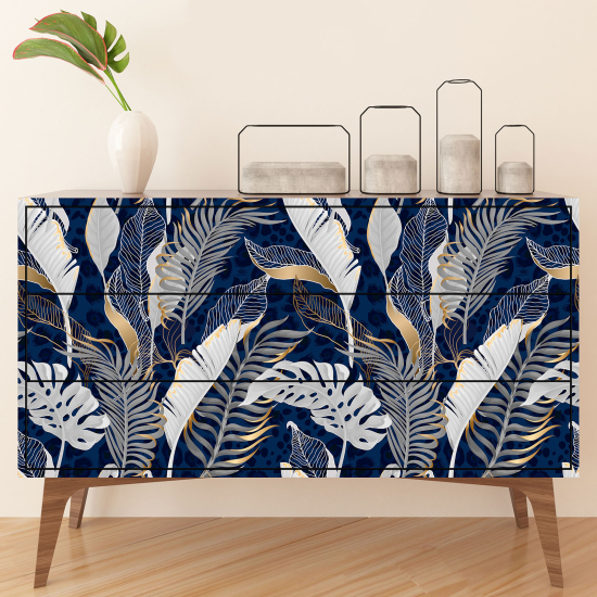 Vinilo Adhesivo para muebles - Hojas