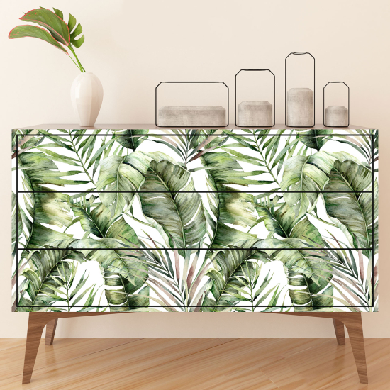 Vinilo Adhesivo para muebles - Hojas