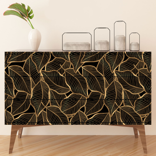 Vinilo Adhesivo para muebles - Hojas
