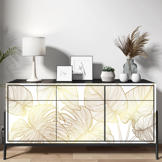 Vinilo Adhesivo para muebles - Hojas
