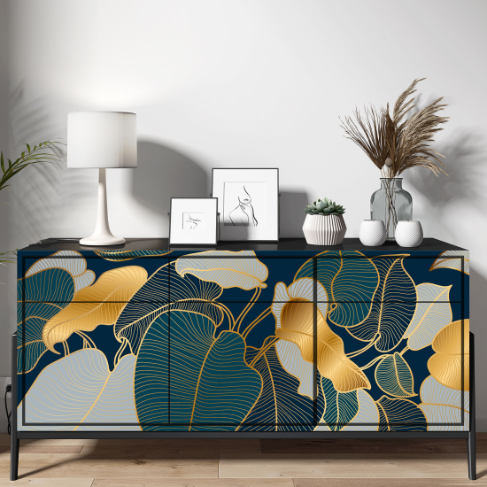 Vinilo Adhesivo para muebles - Hojas