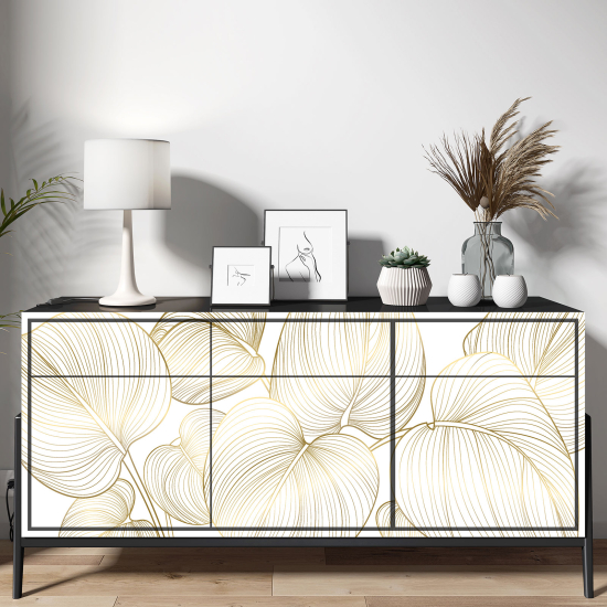 Vinilo Adhesivo para muebles - Hojas