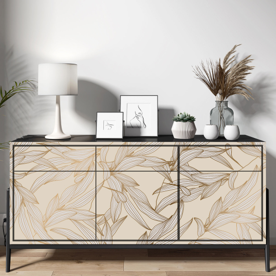 Vinilo Adhesivo para muebles - Hojas