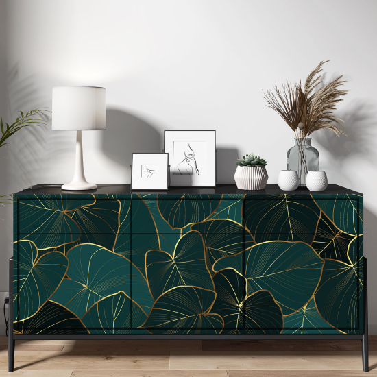 Vinilo Adhesivo para muebles - Hojas