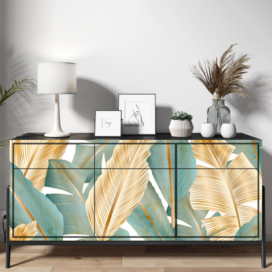 Vinilo Adhesivo para muebles - Hojas