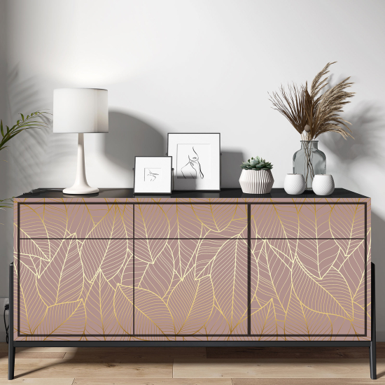 Vinilo Adhesivo para muebles - Hojas