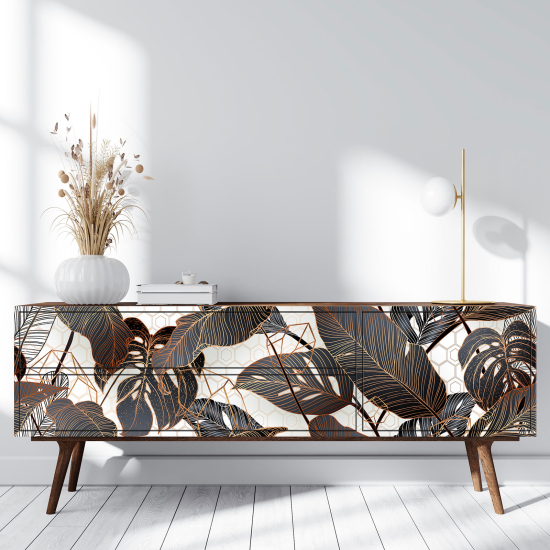 Vinilo Adhesivo para muebles - Hojas