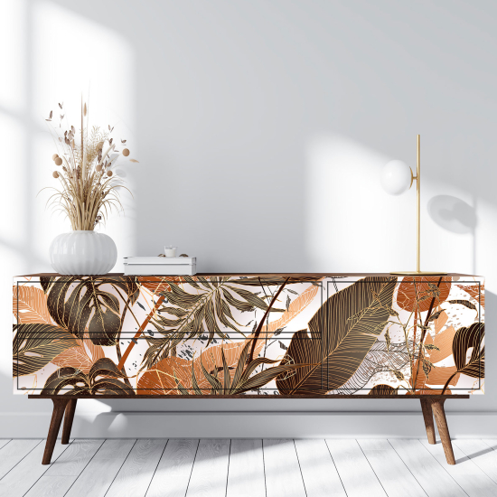 Vinilo Adhesivo para muebles - Hojas