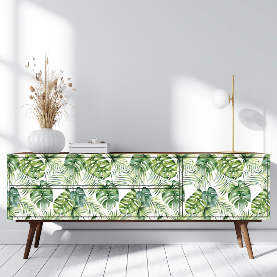 Vinilo Adhesivo para muebles - Hojas