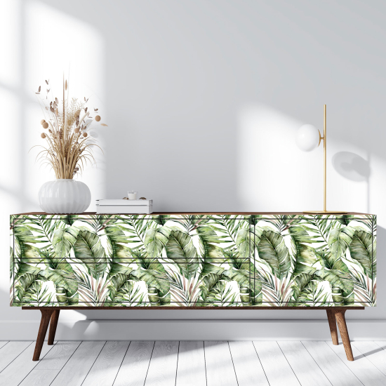 Vinilo Adhesivo para muebles - Hojas