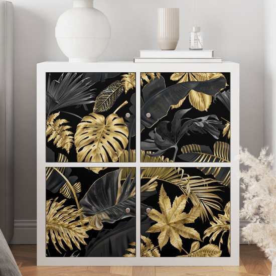 Vinilo Adhesivo para muebles - Hojas tropicales