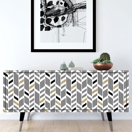 Vinilo Adhesivo para muebles - Motivo Chevron